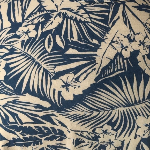 Ivory Ella Imperial Blue Front Twist Tee Sz XS NWT - Picture 2 of 7